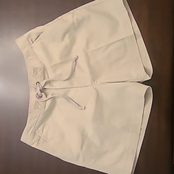 OP Ladies High Waist Khaki Shorts - Size 9/10 - Picture 1 of 14